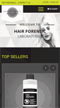 Mobile Screenshot of hairforensic.com